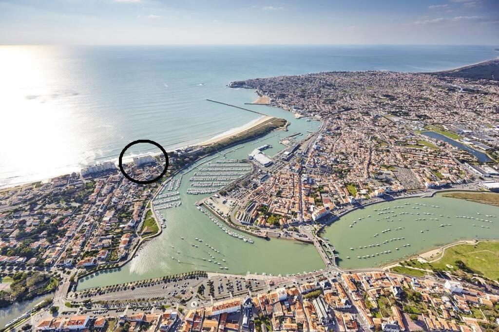 Residence La Garenne A La Grande Plage, Vue Mer, Piscine Et Parking Prive, 6 Personnes Saint-Gilles-Croix-de-Vie Exterior photo